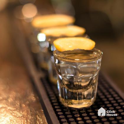 Imagem de Kit 6 Copo Vidro Shot Dose Aperitivo Tequila Cachaça 45ml