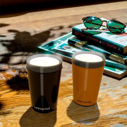 Imagem de Kit 6 Copos Térmico Munique 350ML Parede Dupla Multiuso Unitermi Cerveja Café Chá Suco Drinks