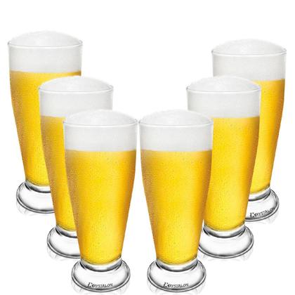 Imagem de Kit 6 Copos Tulipa Acrílico Transparente