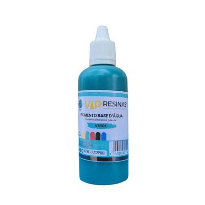 Imagem de Kit 6 Cores Corante Líquido Resina Gesso 50g Pigmento Epóxi