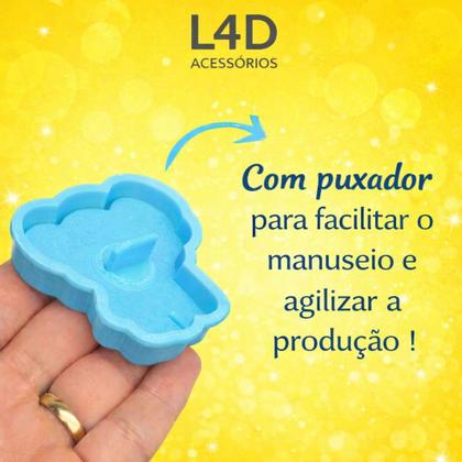 Imagem de Kit 6 Cortador Biscoito Fazendinha Animais Molde Cookie Fazenda