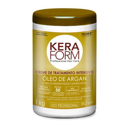 Imagem de Kit 6 Creme de Tratamento Keraform skafe 1kg