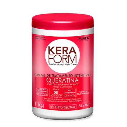 Imagem de Kit 6 Creme de Tratamento Keraform skafe 1kg