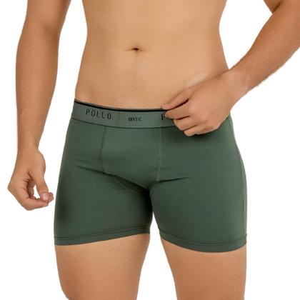 Imagem de Kit 6 Cueca Masculino Boxer Box Pollo Basic Microfibra Conforto