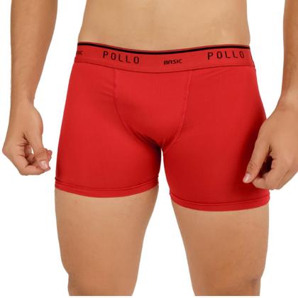 Imagem de Kit 6 Cueca Masculino Boxer Box Pollo Basic Microfibra Conforto