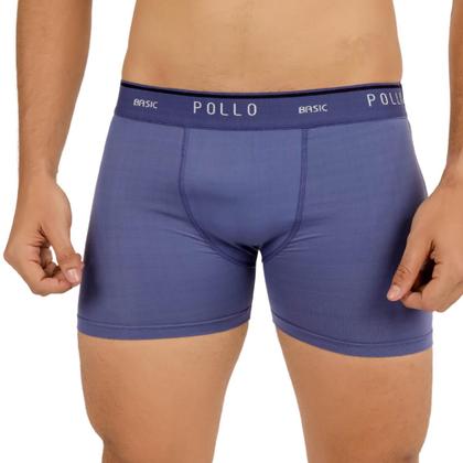 Imagem de Kit 6 Cueca Masculino Boxer Box Pollo Basic Microfibra Conforto