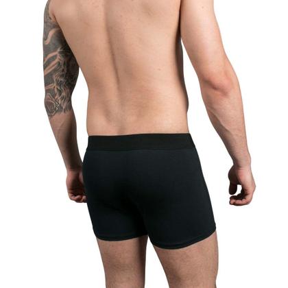 Imagem de Kit 6 Cuecas Boxer Box Algodão Cotton Lisa Básica Casual