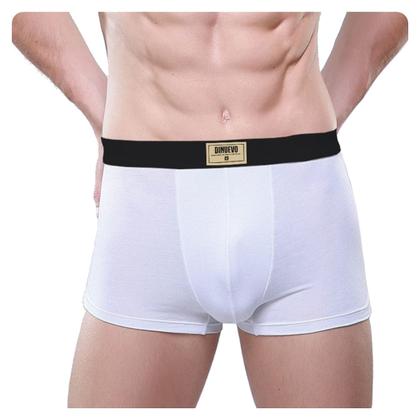 Imagem de Kit 6 Cuecas Boxer Di Nuevo Algodão Premium Branca e Preta
