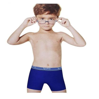 Imagem de Kit 6 cuecas boxer infantil lupo algodão cotton confort lupo 141