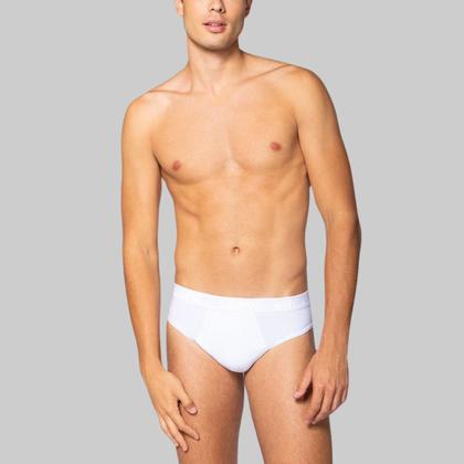 Imagem de Kit 6 Cuecas Lupo Slip Algodão com Elastano Sortidos 00485