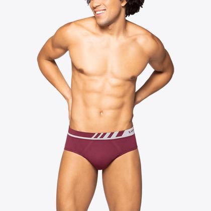 Imagem de Kit 6 Cuecas Lupo Slip Microfibra Sem Costura 00691-106