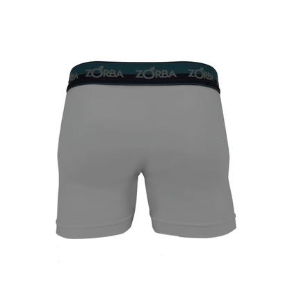 Imagem de Kit 6 Cuecas Zorba Boxer Max Algodão 702 Grafite - XGG