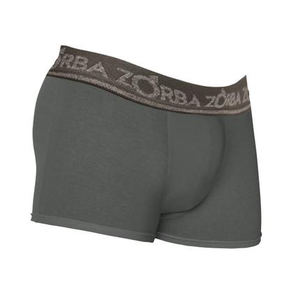 Imagem de Kit 6 Cuecas Zorba Boxer Plus 717 Chumbo - G