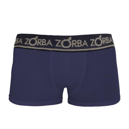 Imagem de Kit 6 Cuecas Zorba Boxer Plus 717 Marinho - GG