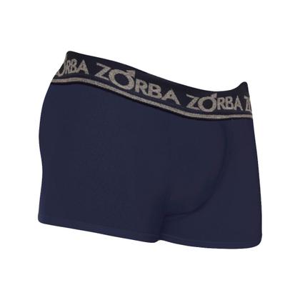Imagem de Kit 6 Cuecas Zorba Boxer Plus 717 Marinho - GG