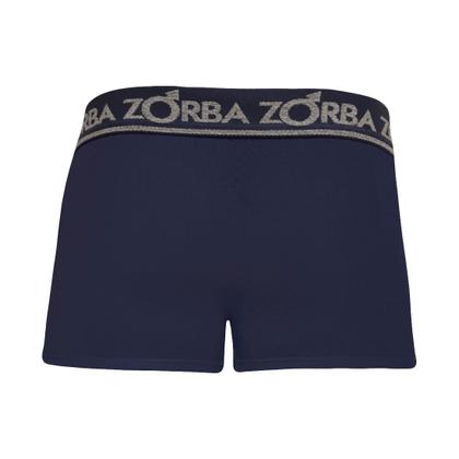 Imagem de Kit 6 Cuecas Zorba Boxer Plus 717 Marinho - GG