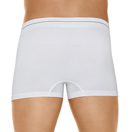 Imagem de Kit 6 Cuecas Zorba Boxer Side sem Costura Microfibra 839 Branco - M