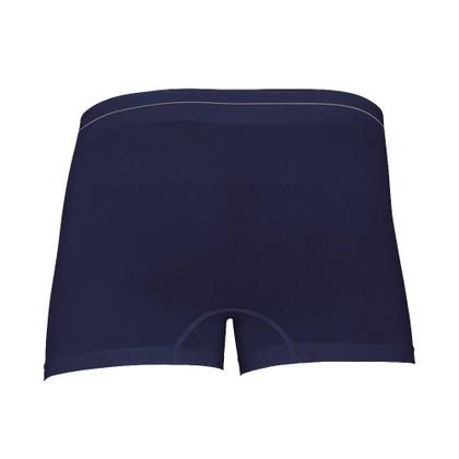 Imagem de Kit 6 Cuecas Zorba Boxer Side sem Costura Microfibra 839 Marinho - M