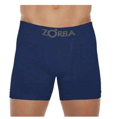 Imagem de Kit 6 Cuecas Zorba Sem Costura Em Algodão Cotton Modelo Boxer Box Algodão