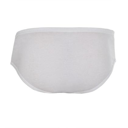 Imagem de Kit 6 Cuecas Zorba Slip Light com Abertura Algodão 172 Branco - G