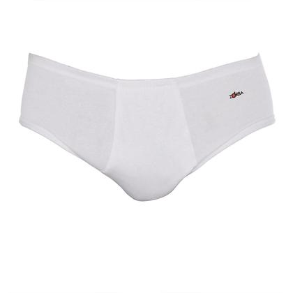 Imagem de Kit 6 Cuecas Zorba Slip Light com Abertura Algodão 172 Branco - GG