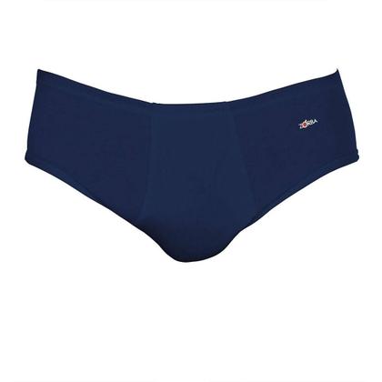 Imagem de Kit 6 Cuecas Zorba Slip Light com Abertura Algodão 172 Marinho - P