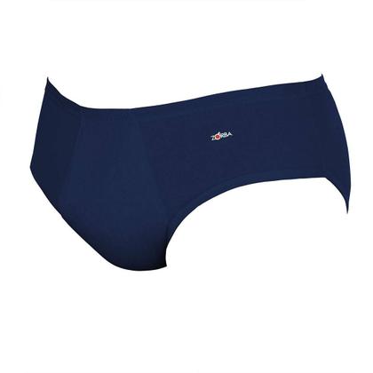 Imagem de Kit 6 Cuecas Zorba Slip Light com Abertura Algodão 172 Marinho - P