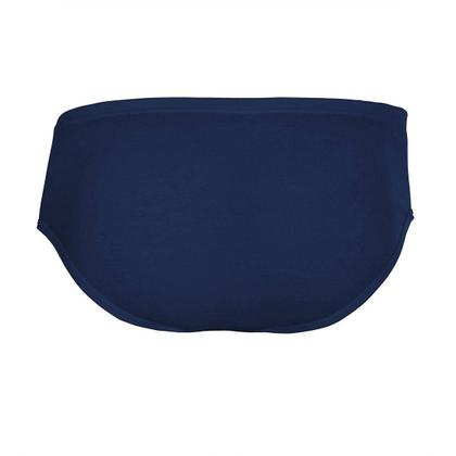 Imagem de Kit 6 Cuecas Zorba Slip Light com Abertura Algodão 172 Marinho - XGG