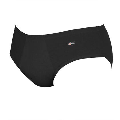 Imagem de Kit 6 Cuecas Zorba Slip Light com Abertura Algodão 172 Preto - M
