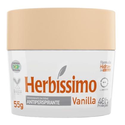 Imagem de Kit 6 Desodorante Creme Vanilla Herbíssimo 55G - Dana