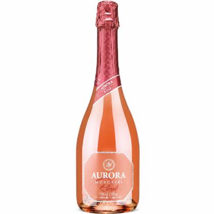 Imagem de Kit 6 Espumante Aurora Moscatel Rosé 750ml