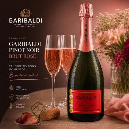 Imagem de Kit 6 Espumante Garibaldi Pinot Noir Brut Rosé 750ml