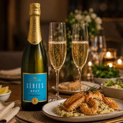 Imagem de Kit 6 Espumante Salton Séries Brut 750ml