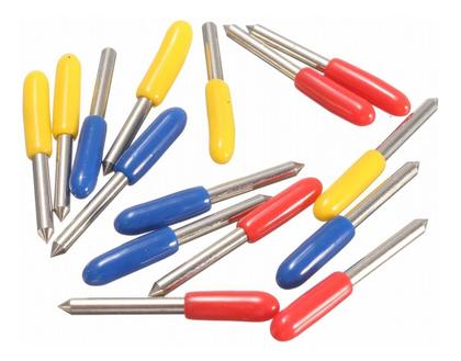 Imagem de Kit 6 Facas Lamina P/ Plotter P/roland,gcc,ultra,sable, Etc.