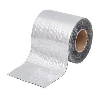 Imagem de Kit 6 Fita Asfáltica Aluminio Auto Adesiva Vedatudo 10cmX10m