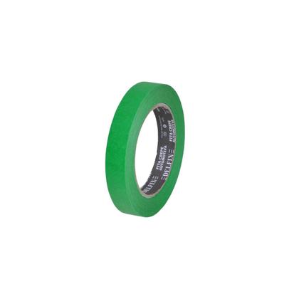 Imagem de kit 6 Fita Crepe Automotiva Verde 18mm x 40m Delfix  Alta Performance para Pintura Profissional