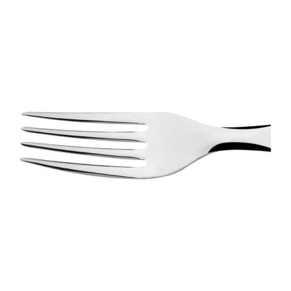 Imagem de Kit - 6 Garfos De Mesa Ipanema Lâmina Em Aço Inox Cabo Preto Gptop - Tramontina