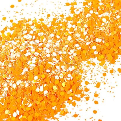 Imagem de Kit 6 Glitter Flocado Decoração Unhas Encapsulada Gel Fibra