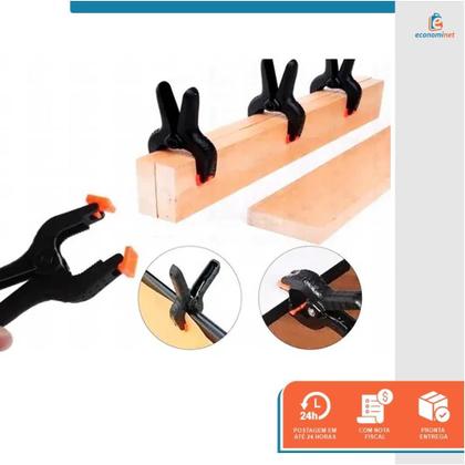 Imagem de Kit 6 Grampos Multiuso Marceneiro 6 Polegadas