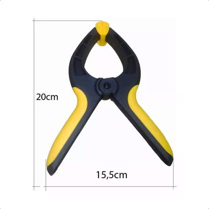 Imagem de Kit 6 Grampos Sargento Multiuso P/ Marceneiro 9 Pol. 225mm