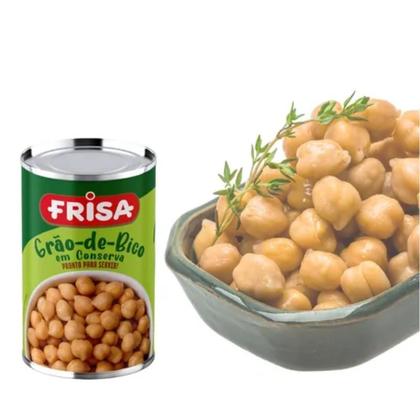 Imagem de Kit 6 Grão De Bico Frisa Em Conserva 260g