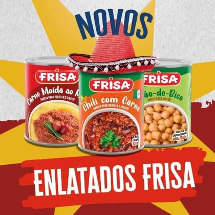 Imagem de Kit 6 Grão De Bico Frisa Em Conserva 260g