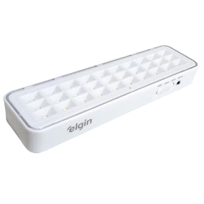 Imagem de Kit 6 Iluminária de Emergência Luz 30 Led Bivolt 110v 220v