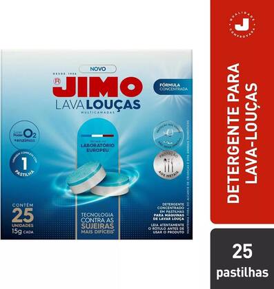 Imagem de Kit 6 Jimo Lava Louça Multicamadas Desengordurante C/25