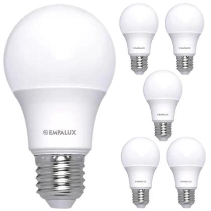 Imagem de Kit 6 Lâmpadas Led 12W E27 Residencial Bivolt Branco Frio