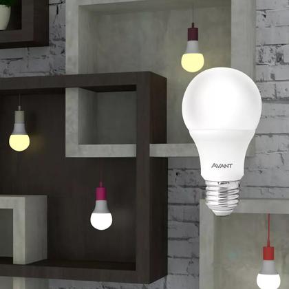 Kit 6 Lâmpadas Led 9W Bulbo Pêra 6500K Luz Branco Frio Avant - Tesla Store Imagem de Kit 6 Lâmpadas Led 9W Bulbo Pêra 6500K Luz Branco Frio Avant