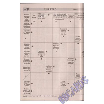 Imagem de Kit 6 Livro Palavra Cruzada Coquetel Grande 50 Pags Médio