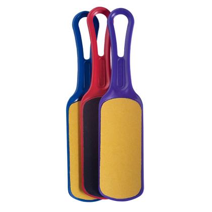 Imagem de Kit 6 Lixa Para Pés Pedicure Anatômica Curva Dupla Face Profissional Dompel