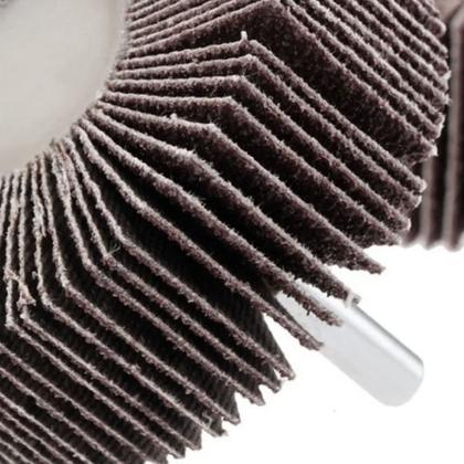 Imagem de Kit 6 Lixas Circular Roda Pg 60 X 20mm Grão 100 - Vonder