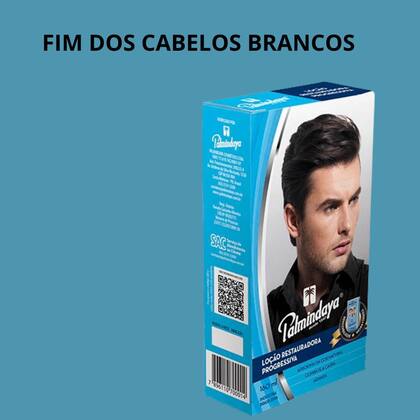 Imagem de Kit 6 Loção Restauradora Masculina Azul 160Ml - Palmindaya